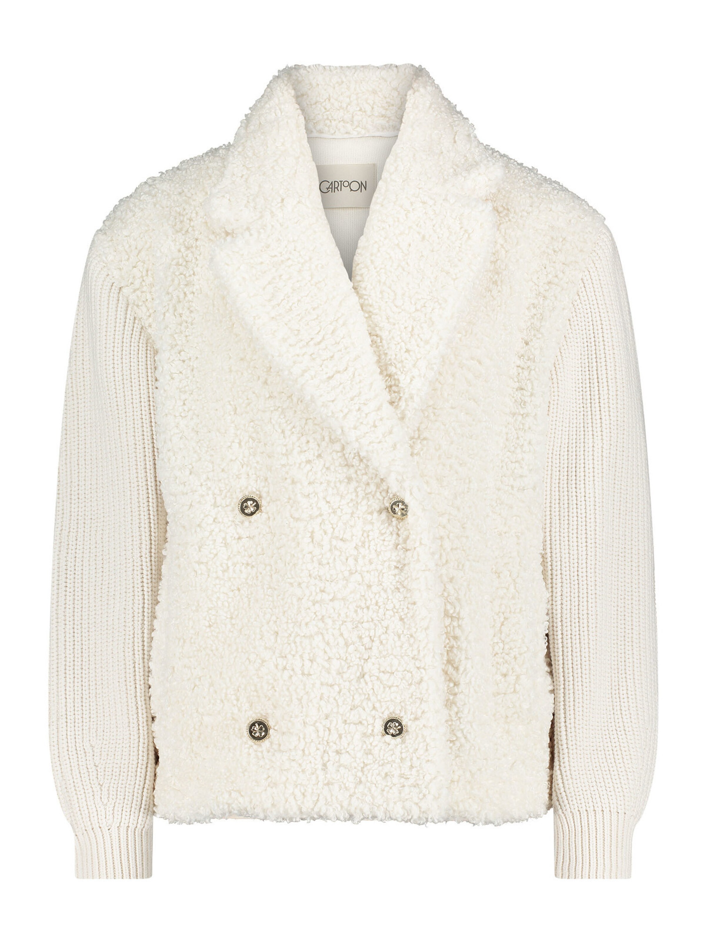 Cartoon Between-season jacket in White: front