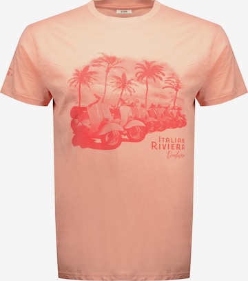 T-Shirt 'Lambrate' Deeluxe en orange : devant
