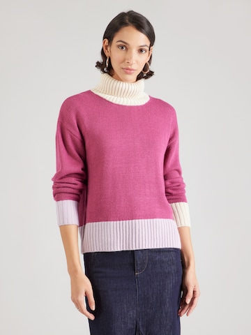 UNITED COLORS OF BENETTON Pulóver - lila: elől