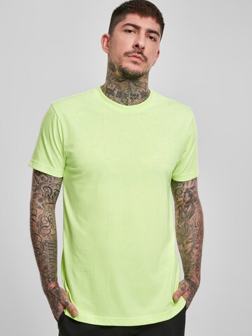 Urban Classics Shirt in Groen: voorkant