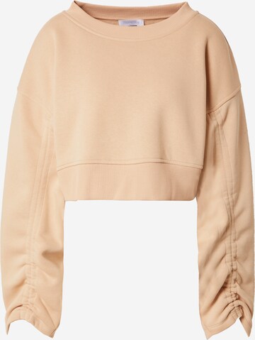 florence by mills exclusive for ABOUT YOU Sweatshirt 'Emmy' in Beige: front