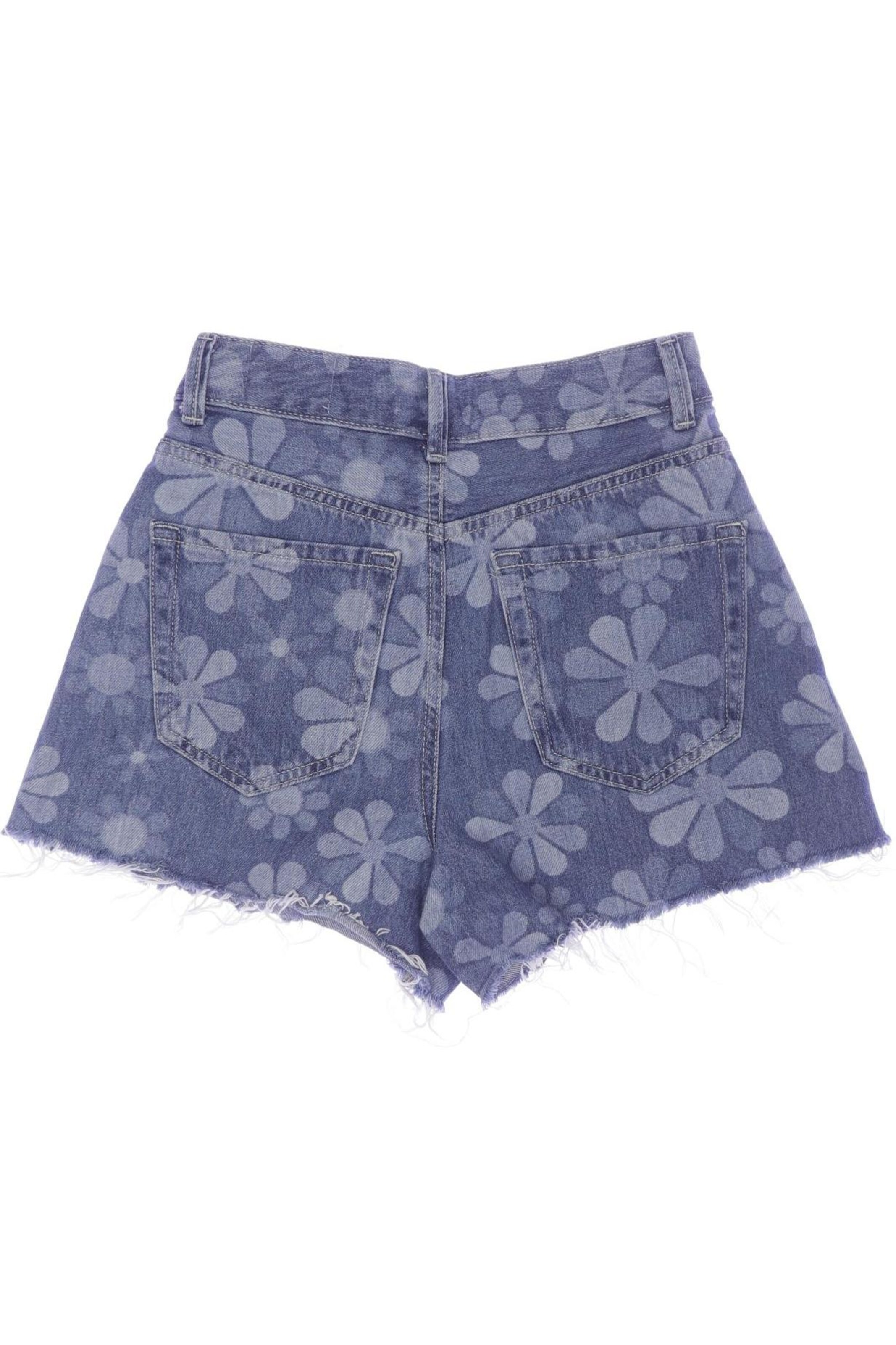Stradivarius Shorts XXS in Blau