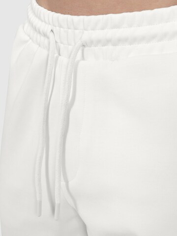 Smilodox Slim fit Pants 'Classic Pro' in White
