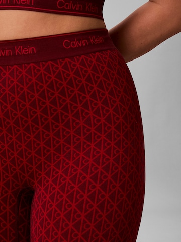 Pantalon modelant Calvin Klein en rouge