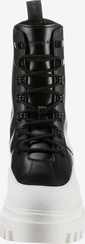 Calvin Klein Schnürstiefelette in Schwarz