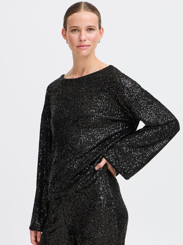 b.young - Camiseta 'Solia' en negro: frente