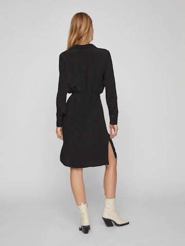 VILA Shirt Dress 'FINI' in Black