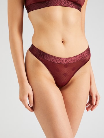 TOMMY HILFIGER Thong in Red: front