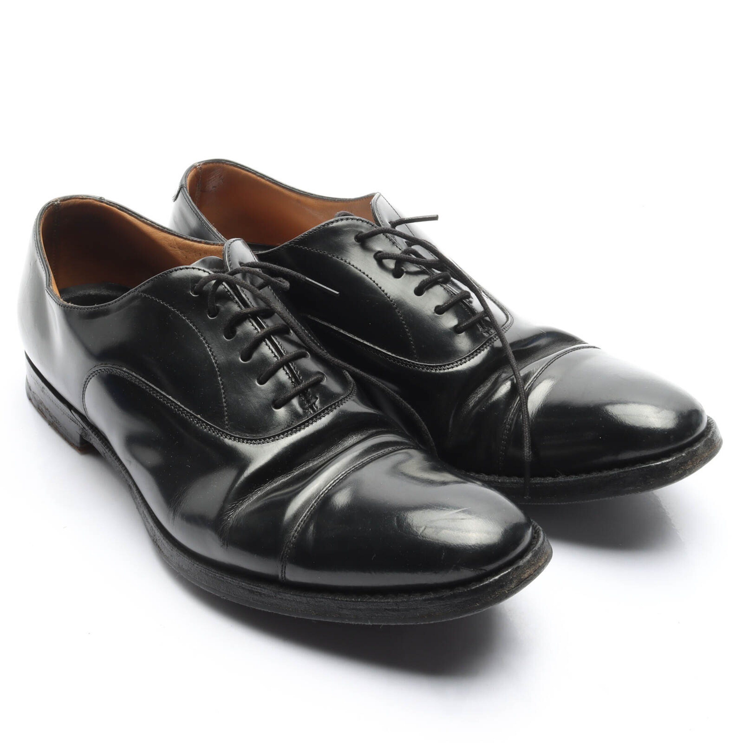 Church's Flats & Loafers in 40 in Black: front