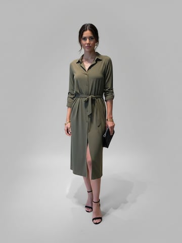 WEARABLE STORIES - Vestido 'Pim' en verde
