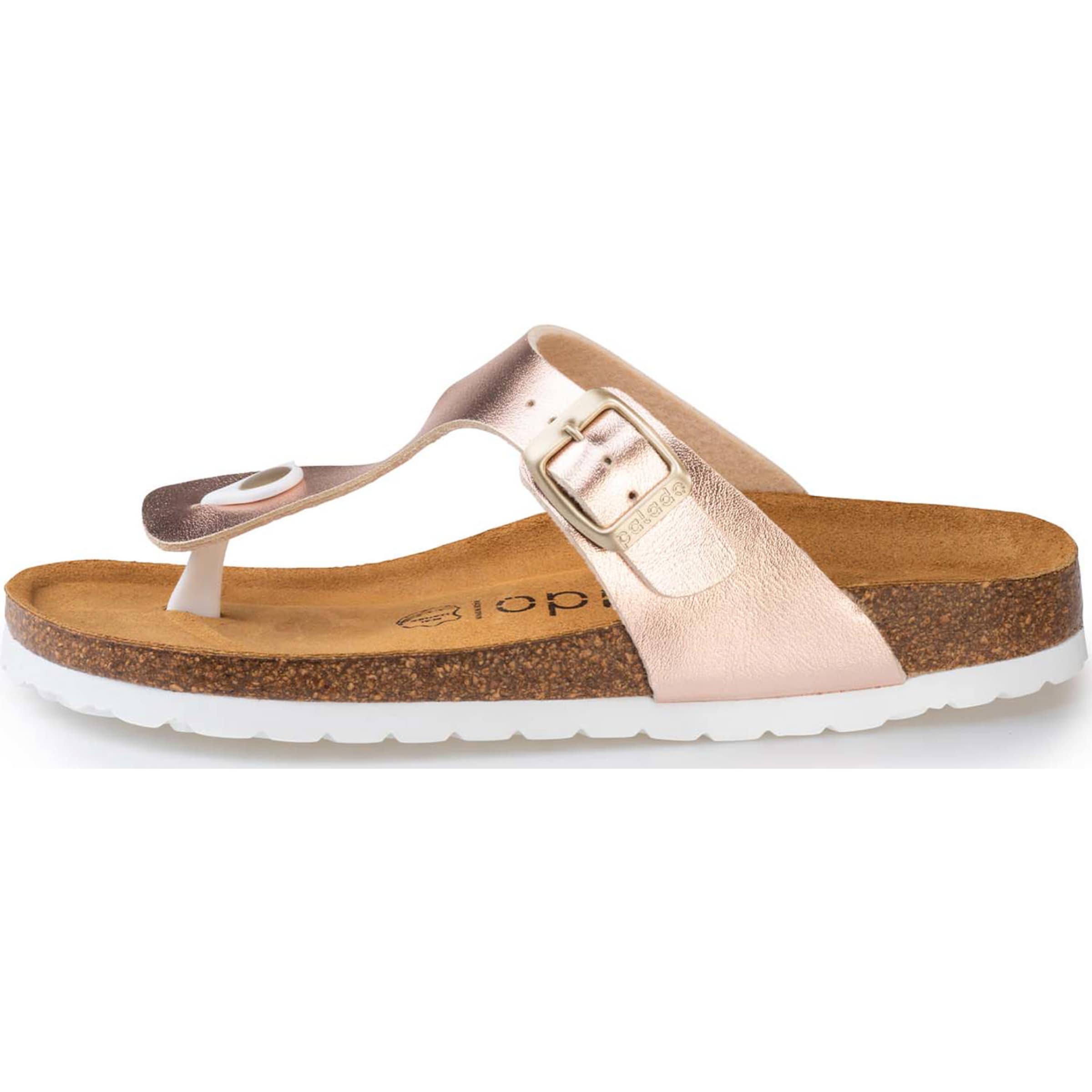 Tongs 'Kos' Palado en rose : devant