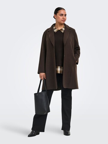 Cappotto di mezza stagione 'CARCarrie' di ONLY Carmakoma in marrone