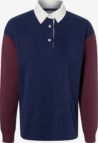 Sweat-shirt GANT en bleu : devant