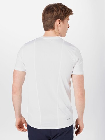 Skinny T-Shirt fonctionnel ADIDAS SPORTSWEAR en blanc