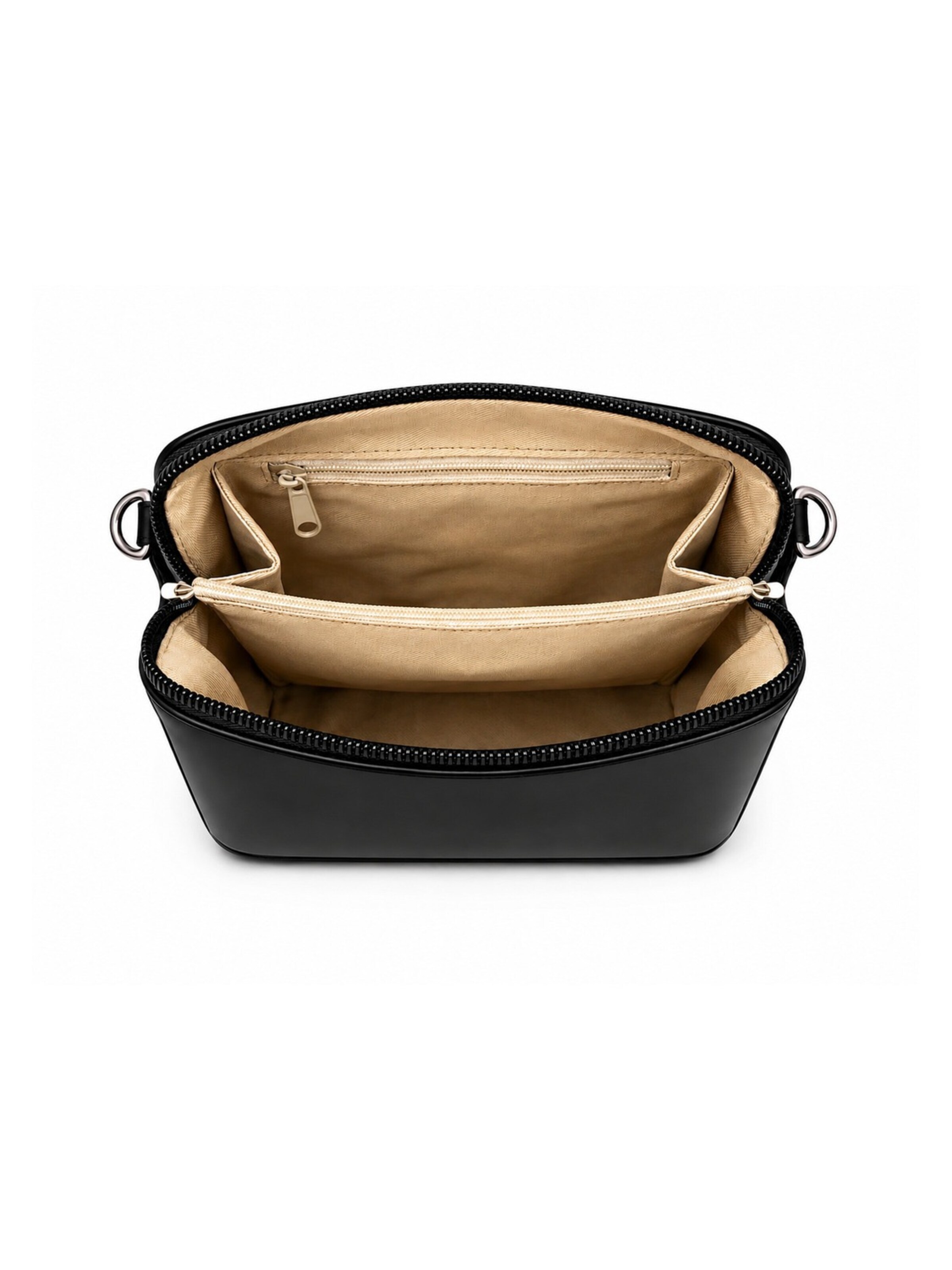Borsa a tracolla di Vera Pelle in nero
