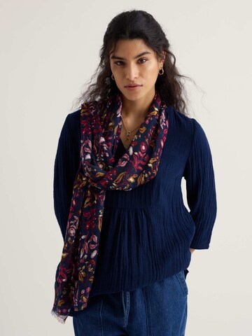 Sciarpa ' Wilcove ' di Seasalt Cornwall in blu: frontale