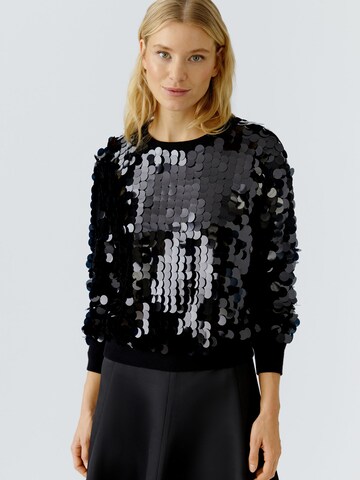 OUI Pullover in Schwarz: Vorderseite
