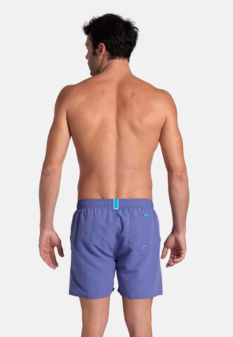 ARENA Beach Short 'FUNDAMENTALS' in Blau