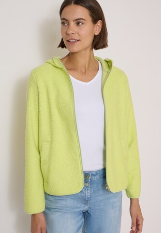 CECIL Knit Cardigan in Green: front