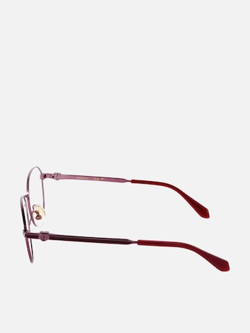 FERRAGAMO - Gafas de sol 'Ferragamo SF2236 Matte rose gold 54/18/140 WOMAN Eyewear Frame' en rojo