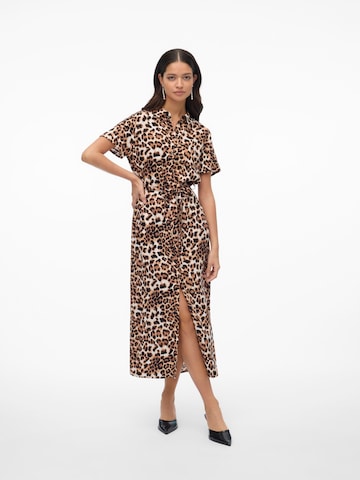 VERO MODA Blousejurk 'VMEasy Joy' in Bruin