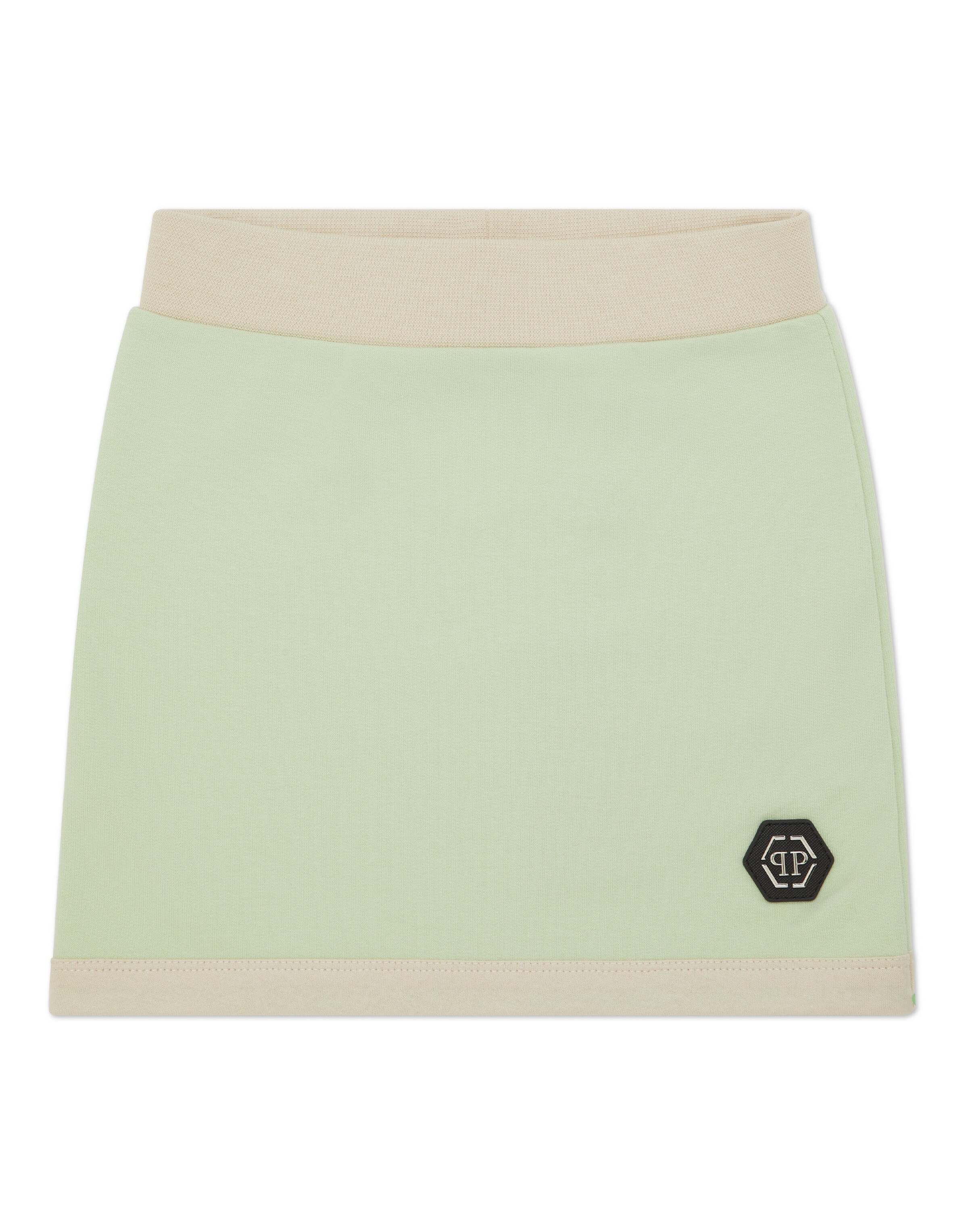 Philipp Plein - Falda en verde: frente
