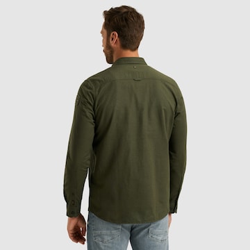 PME Legend Regular fit Button Up Shirt in Green