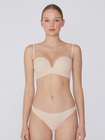 Tezenis Bandeau Bra in Beige