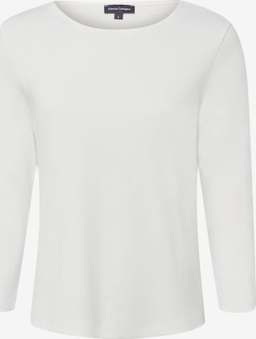 T-shirt Franco Callegari en blanc : devant