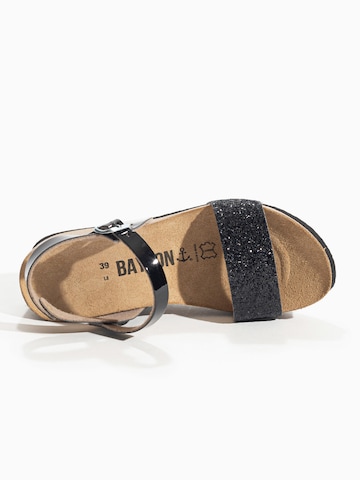 Sandales 'RUDY' Bayton en noir