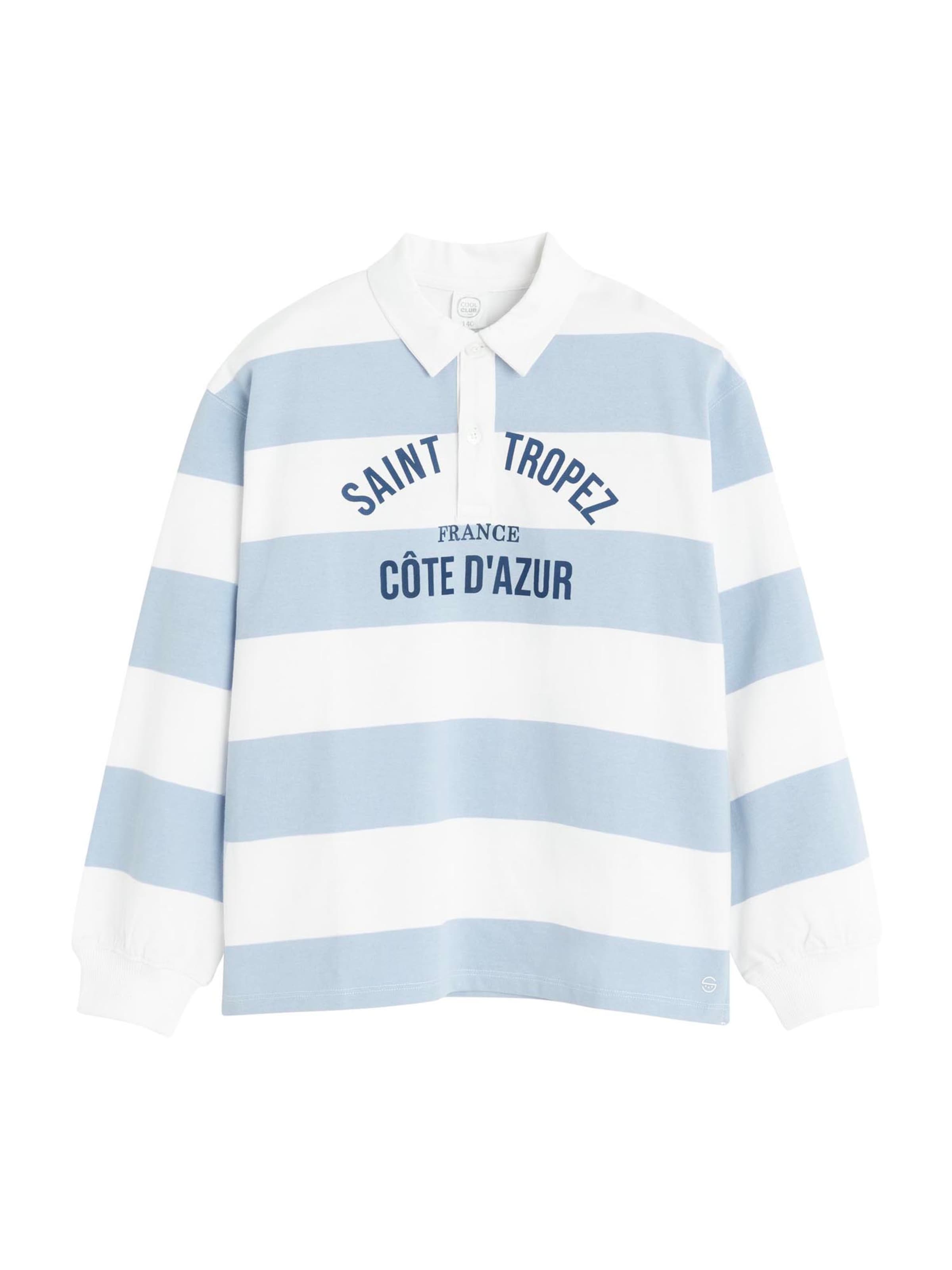 Cool Club Sweatshirt i blå: framsida