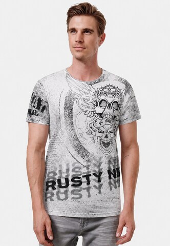 Rusty Neal Shirt in Grey: front