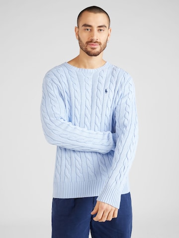 Polo Ralph Lauren Regular fit Sweater 'DRIVER' in Blue: front