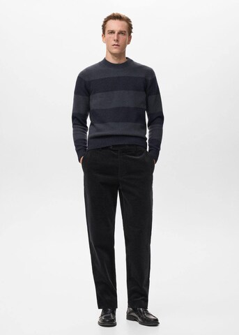 MANGO MAN Regular Pants 'Voyage' in Black