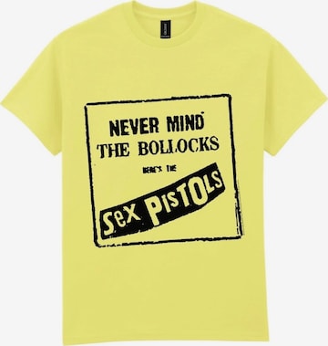 Sex Pistols Koszulka 'Never Mind The Bollocks' w kolorze żółty: przód