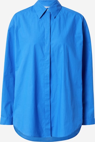 MSCH COPENHAGEN Blouse 'Haddis' in Blauw: voorkant