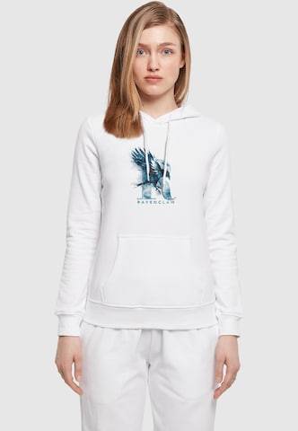 ABSOLUTE CULT Sweatshirt 'Harry Potter - Ravenclaw' in Weiß: Vorderseite