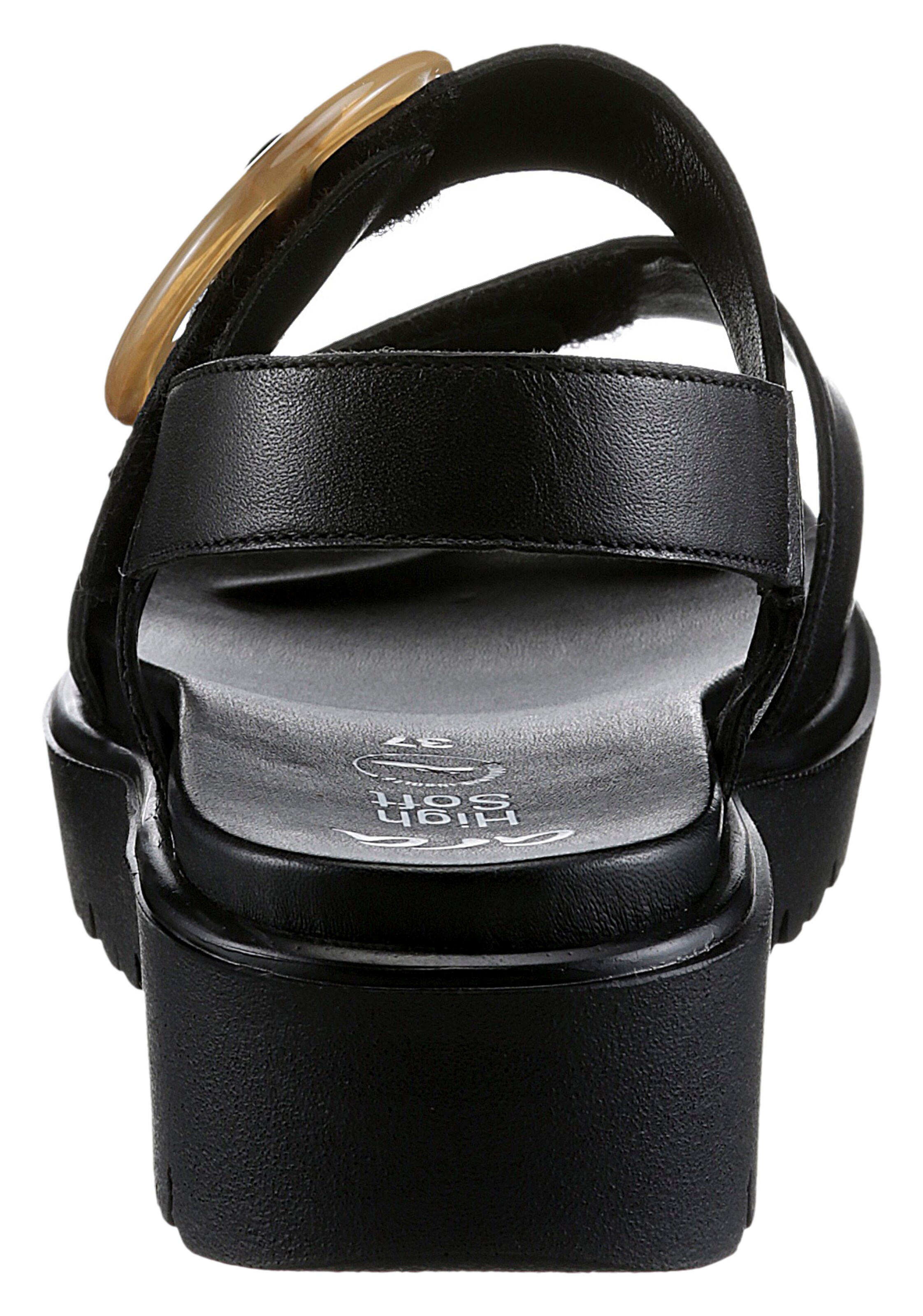 ARA Strap Sandals in Black
