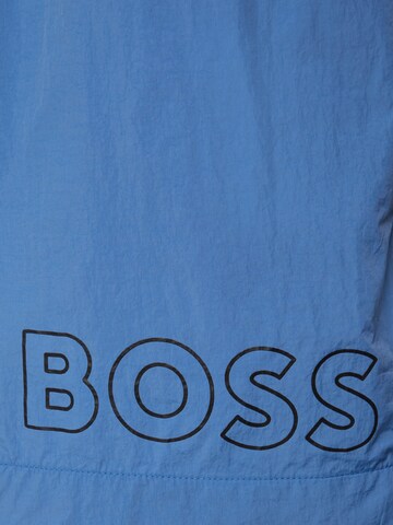 BOSS Плавательные шорты 'Mooneye' в Синий