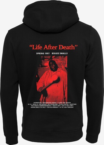 Mister Tee Sweatshirt 'Notorious Big Life After Death' in Schwarz