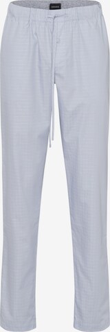 Hanro Pajama Pants 'Night & Day' in Blue: front