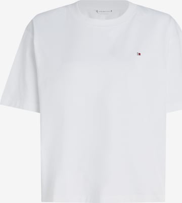 T-shirt TOMMY HILFIGER en blanc : devant