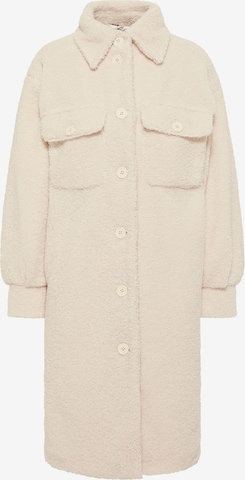 taddy Winter Coat in White: front