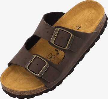 Palado Sandals & Slippers 'Korfu' in Brown