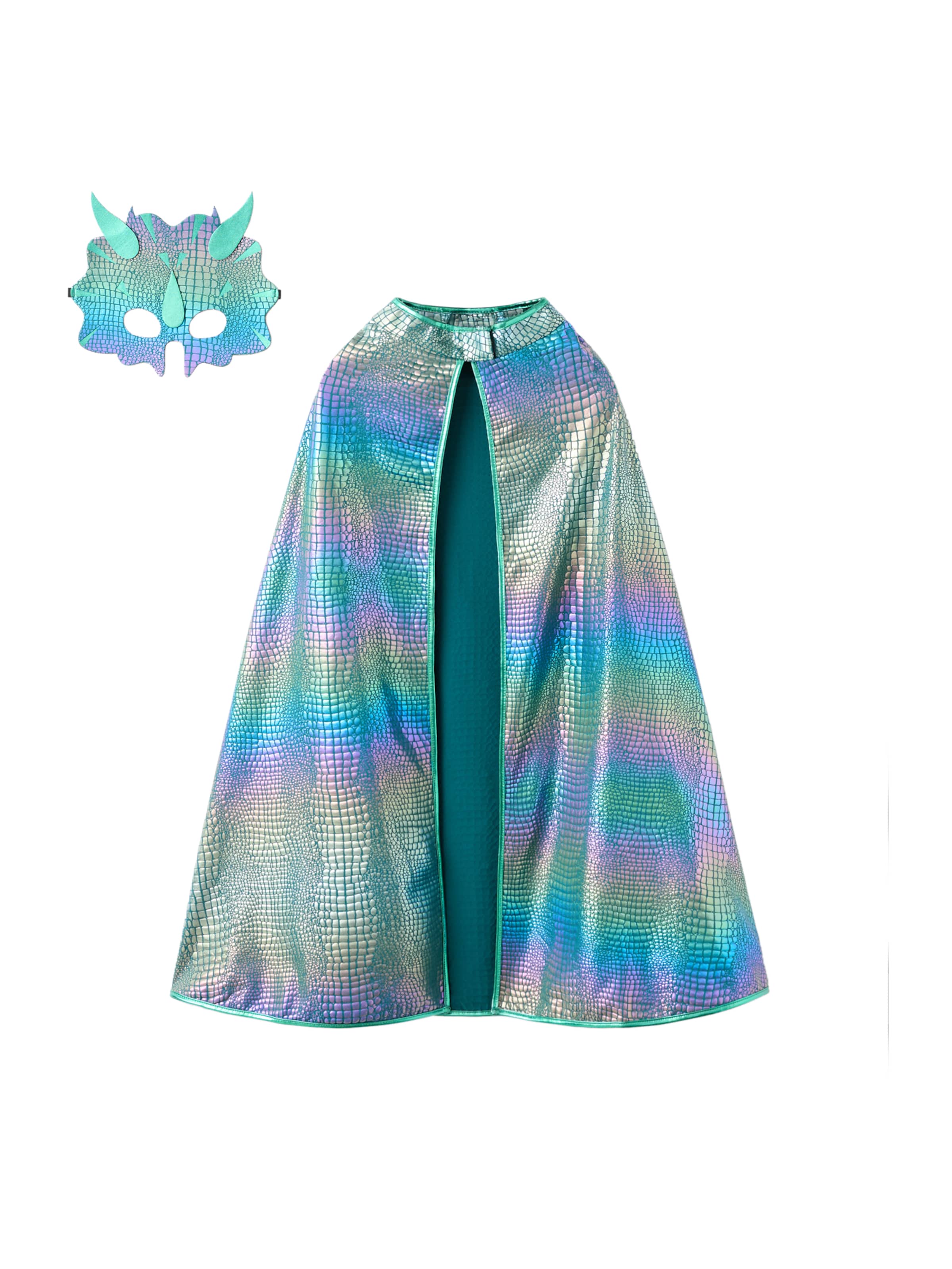 MANGO KIDS Set 'Dragon' in Grün: Vorderseite