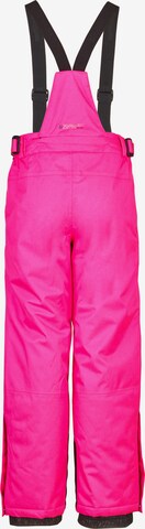 KILLTEC Regular Outdoor Pants 'Nadiana' in Pink