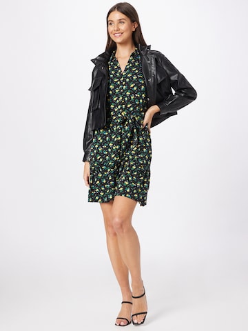 Abito camicia 'Lemon Ditsy' di Dorothy Perkins in nero