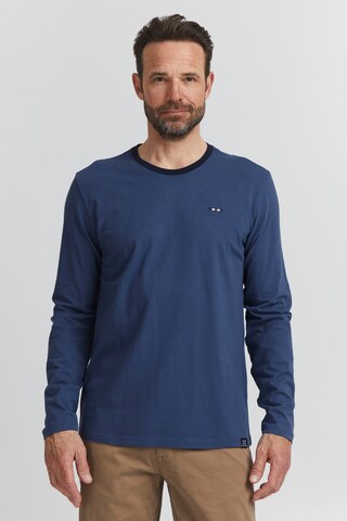 FQ1924 Shirt 'Dilan' in Blauw: voorkant