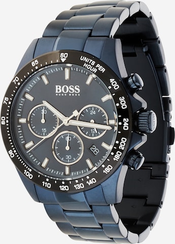 mėlyna BOSS Black Analoginis (įprasto dizaino) laikrodis 'Hero': priekis
