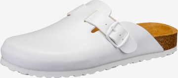 LICO Clogs in White: front